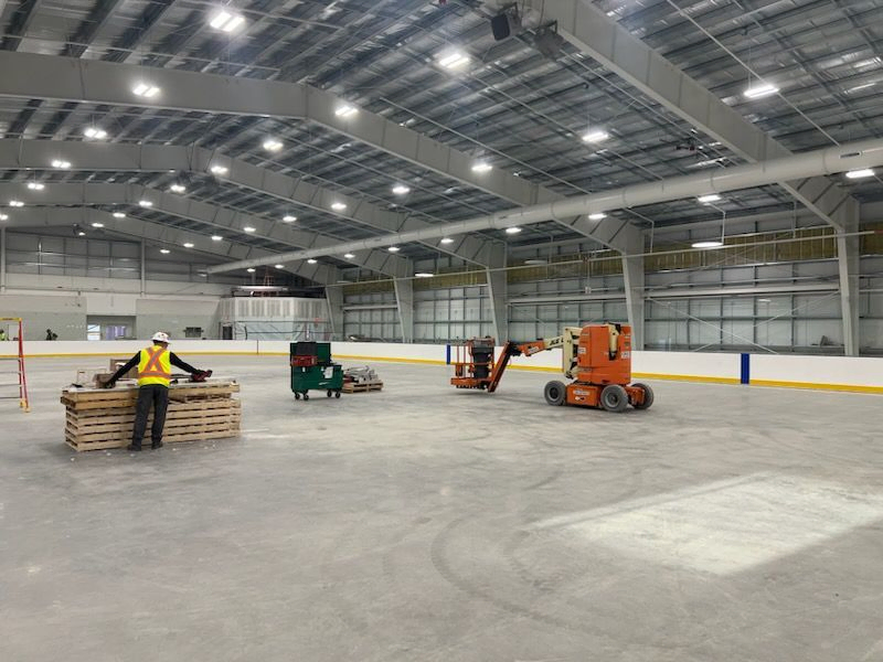 Fundraising Push Will Pay For Final Touches on Rink - The Belmont Voice